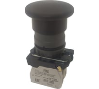 Выключатель Briswik КМЕ 5110м черный, IP40, УХЛ3, 10А, 1но+0нз aB-HB-0Ai-0111