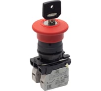 Выключатель Briswik КМЕ 5111м -К красный, IP40, УХЛ2, 10А, 1но+1нз aB-PV-0Ai-0221