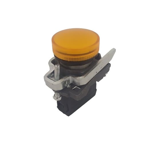 Индикатор светодиодный Briswik КМЕ ОЛС желтый, 24В AC/DC, IP65, стальной aD-EB-5Ai-34 1