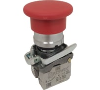 Выключатель Briswik КМЕ 5101м -С красный, IP40, УХЛ2, 10А, 0но+1нз aD-HB-0Ai-0212