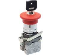 Выключатель Briswik КМЕ 5601м -КС красный, IP65, УХЛ2, 10А, 0но+1нз aD-PV-5Ai-0212