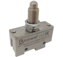 Микропереключатель Briswik МП-1105м/05 (толкатель-шарик-винт-фронт.гайками) mp110505.BR