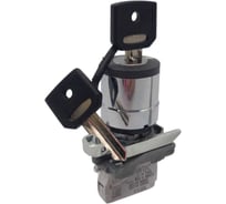 Переключатель Briswik КПЕ 1510 -КС черный 1но+0нз Ключ с фикс 2-поз IP54 aD-YB-4Ai-0111