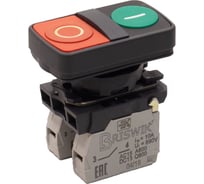 Выключатель Briswik КМЕ 8611м зел-красн IP65 УХЛ3 10А 1но+1нз aB-FB-5Ai-0621