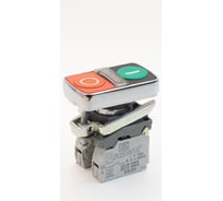 Выключатель Briswik КМЕ 8611м -ЛС 24В зел-красн IP65 УХЛ3 10А 1но+1нз aD-GB-5Ai-3621