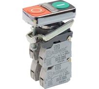 Выключатель Briswik КМЕ 8611м -ЛС 220В зел-красн IP65 УХЛ3 10А 1но+1нз aD-GB-5Ai-7621