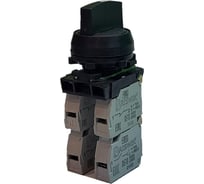 Переключатель Briswik ПЕ 032/1м черный 4но+0нз Ручка с фикс 3-поз IP40 УХЛ3 10А aZ-VG-0Ai-0141