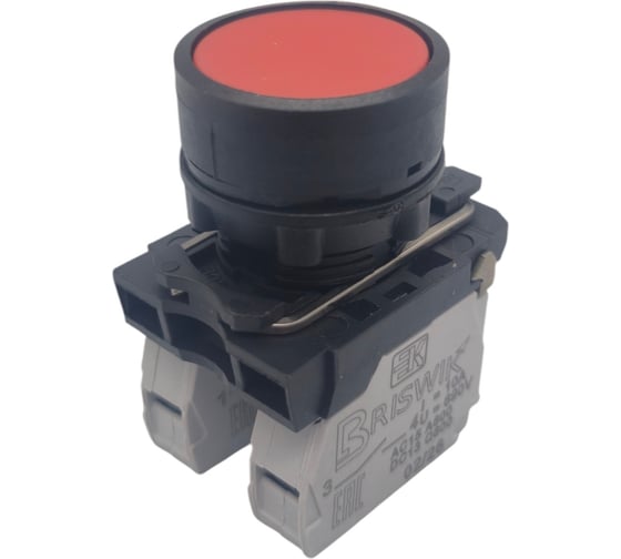 Выключатель Briswik КМЕ 4511м красный 1но+1нз Цилиндр IP54 aB-DB-4Ai-0221
