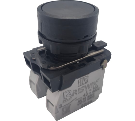 Выключатель Briswik КМЕ 4511м черный 1но+1нз Цилиндр IP54 aB-DB-4Ai-0121