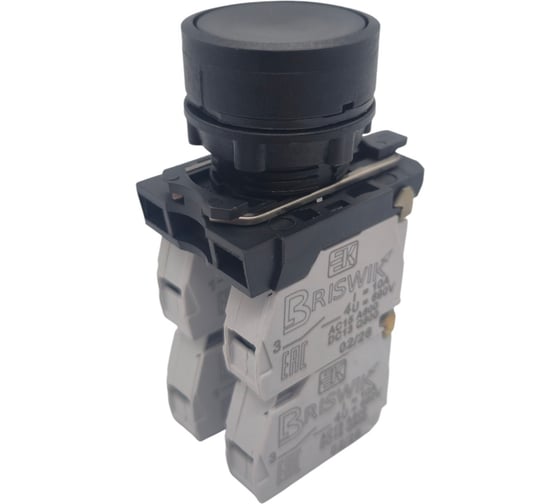 Выключатель Briswik КМЕ 4522м черный 2но+2нз Цилиндр IP54 aB-DB-4Ai-0143