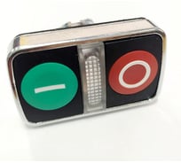 Головка двойной кнопки Briswik КМЕ 86ЛС IP65 22 мм ZB4BW7A3740.BR