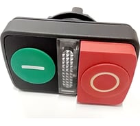 Головка двойной кнопки Briswik КМЕ 96Л IP65 22 мм ZB5AW7L3740.BR