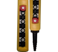 Пульт Briswik ПКТ-88Б-CК (8 двухскоростных кнопок 2НО+ гриб с фиксацией Ключом 1НЗ) пульт XACA8913.SK.BR