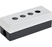 Корпус IEK КП104-Р для кнопок 4 места белый BKP10-4-K01-R