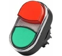 Головка для кнопки Emas сдвоенной красно-зеленой выступающей BDK21KY