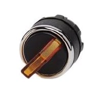 Головка для переключателя Emas желтая с фиксацией 0-1 BDSL20S