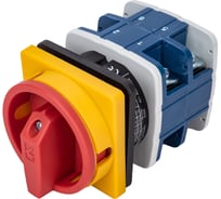 Аварийный переключатель Emas 4 полюса, двухпозиционный 0-1, 63А PSA063AK441E