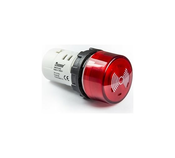 Моноблочный зуммер Emas с подсветкой 24 В пост., IP65 MBZS024SE