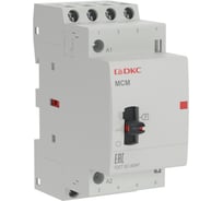 Контактор модульный DKC YON max типа MCМ с ручным управлением, 4P, 25A, 240В, 4НО MCM 25 40 A240 MCM-25-40-A240