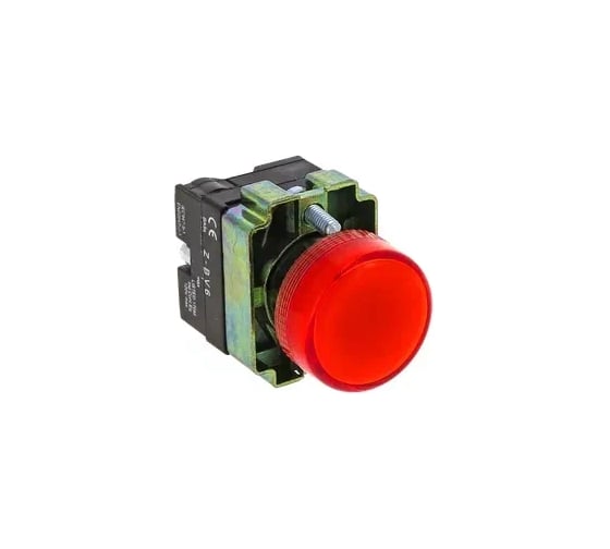 Лампа сигнальная APEX BV64 красная 220В AC SC41113 1