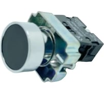 Кнопка APEX BA21 черная, NO, 220В AC SC21812