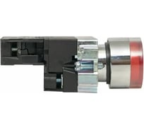 Кнопка APEX BA42 с подстветкой, красная, NC, 24В AC SC21824