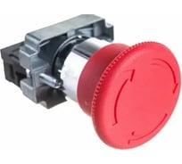 Кнопка APEX BS542 поворотная,, красная, грибок, NC, 220В AC SC22010