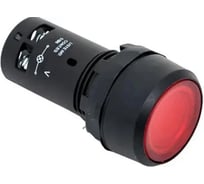 Кнопка APEX SW2C-10D с подсветкой, красная, NO, 220В AC SC22315