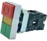 Кнопка APEX LAY5-BW8465 "I-O", прямоугольная, NO+NC, 220В AC SC22210 1