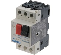 Пускатель ANDELI GV2-M14 6А~10A кнопочный ADL06-609