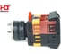 Кнопка HLT ABLFS-22 с подсветкой, NO+NC, 230В, IP40, зеленый, 10штук/упаковка 085-07-022 3