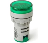 Индикатор значения напряжения HLT AD-22 (LED) d22мм, зеленый, IP54, 10штук/упаковка 085-06-251