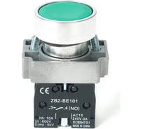 Кнопка HLT BA31 NO, 230B, IP40, зеленая, 20штук/упаковка 085-07-002