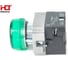 Лампа сигнальная HLT CB2-BV63(LED) зеленый 230В IP54, 20штук/упаковка 085-06-073 3