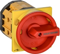 Переключатель кулачковый закрытая рукоятка IEK аварийный 16А сх. 91 MI-CS12-016-091