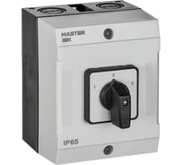 Переключатель кулачковый в боксе стандартная рукоятка IEK 40А сх. 51 MI-CS20-040-051