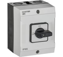 Переключатель кулачковый в боксе стандартная рукоятка IEK 25А сх. 91 MI-CS20-025-091