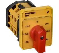 Переключатель кулачковый IEK стандартная рукоятка 16А сх. 66 MI-CS10-016-066