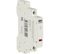 Лампа индикаторная IEK ARMAT одинарная мигающая LED 110-230В AC кр. AR-LED-1-1-R-I