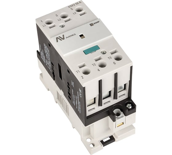 Контактор EKF КМЭ 50А 400В АС AVERES ctr-s-50-00-400-av