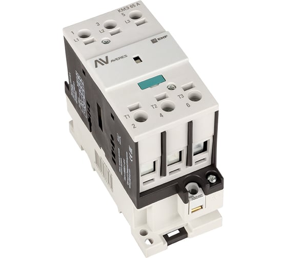 Контактор EKF КМЭ 65А 400В АС AVERES ctr-s-70-00-400-av