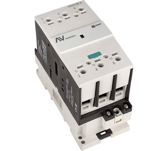 Контактор EKF КМЭ 80А 230В АС AVERES ctr-s-80-00-230-av