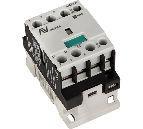 Контактор EKF КМЭ 9А 1NO 230В АС AVERES ctr-s-9-10-230-av