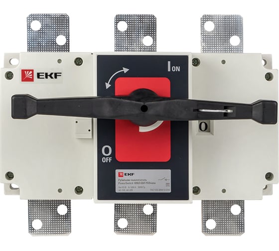 Рубильник-выключатель EKF 1000A 3P PowerSwitch PROxima psds-1000-3