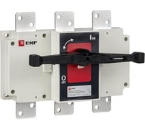 Рубильник-выключатель EKF 1250A 3P PowerSwitch PROxima psds-1250-3