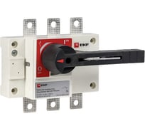 Рубильник-выключатель EKF 160A 3P с рукояткой PowerSwitch PROxima psds-160-3