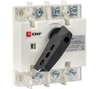 Рубильник-выключатель EKF 100A 3P с рукояткой PowerSwitch PROxima psds-100-3