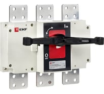 Рубильник-переключатель EKF 1250A 3P PowerSwitch PROxima pscs-1250-3