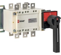 Рубильник-переключатель EKF 160A 3P с рукояткой PowerSwitch PROxima pscs-160-3