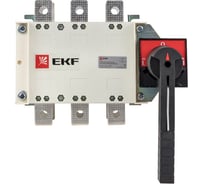 Рубильник-переключатель EKF 250A 3P с рукояткой PowerSwitch PROxima pscs-250-3